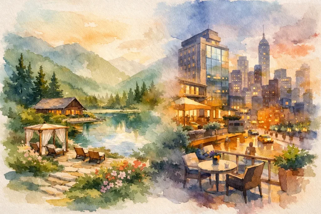 Retreat Venue Versus City Hotel: Which Fits?